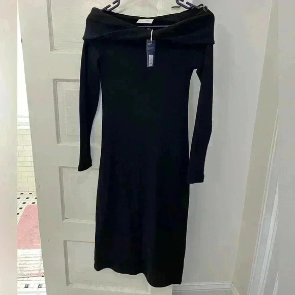 NWT universal threads black body con, long sleeve dress - Picture 1 of 4